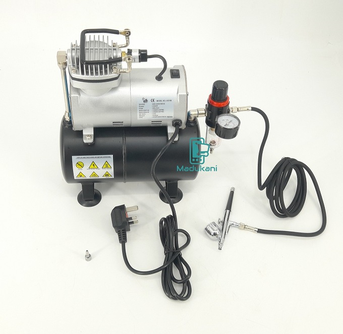 Complete Airbrush Compressor Kit AS186K